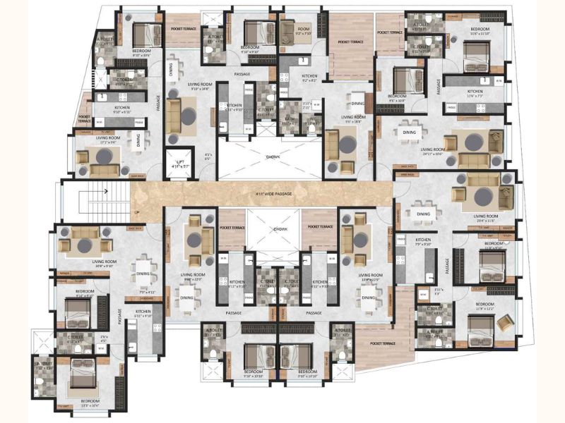 Sanskruti Emerald Floor plans